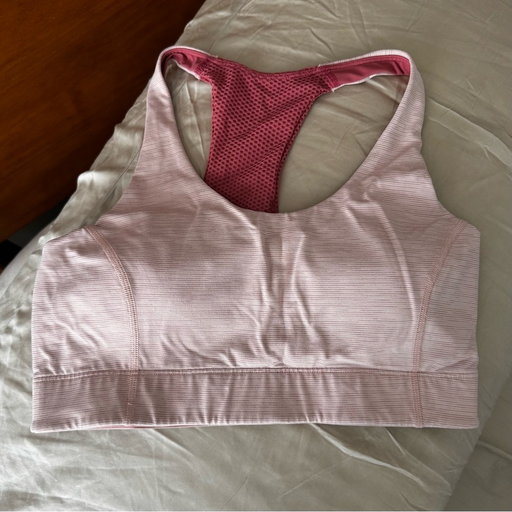Outdoor Voices Light Pink Sports Bra